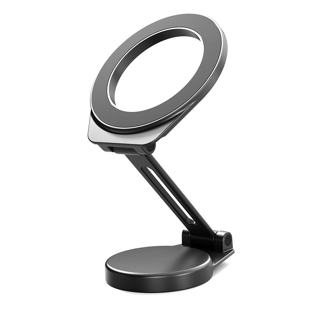 Magnetic Phone Holder For Car Dashboard Universal Rotatable Foldable Magnetic Phone Mount Car Aromatherapy Spray Base
