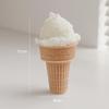 Ice Cream Cone Scented Candle – Handmade Soy Wax Birthday Gift, Fragrant Dessert Ornament