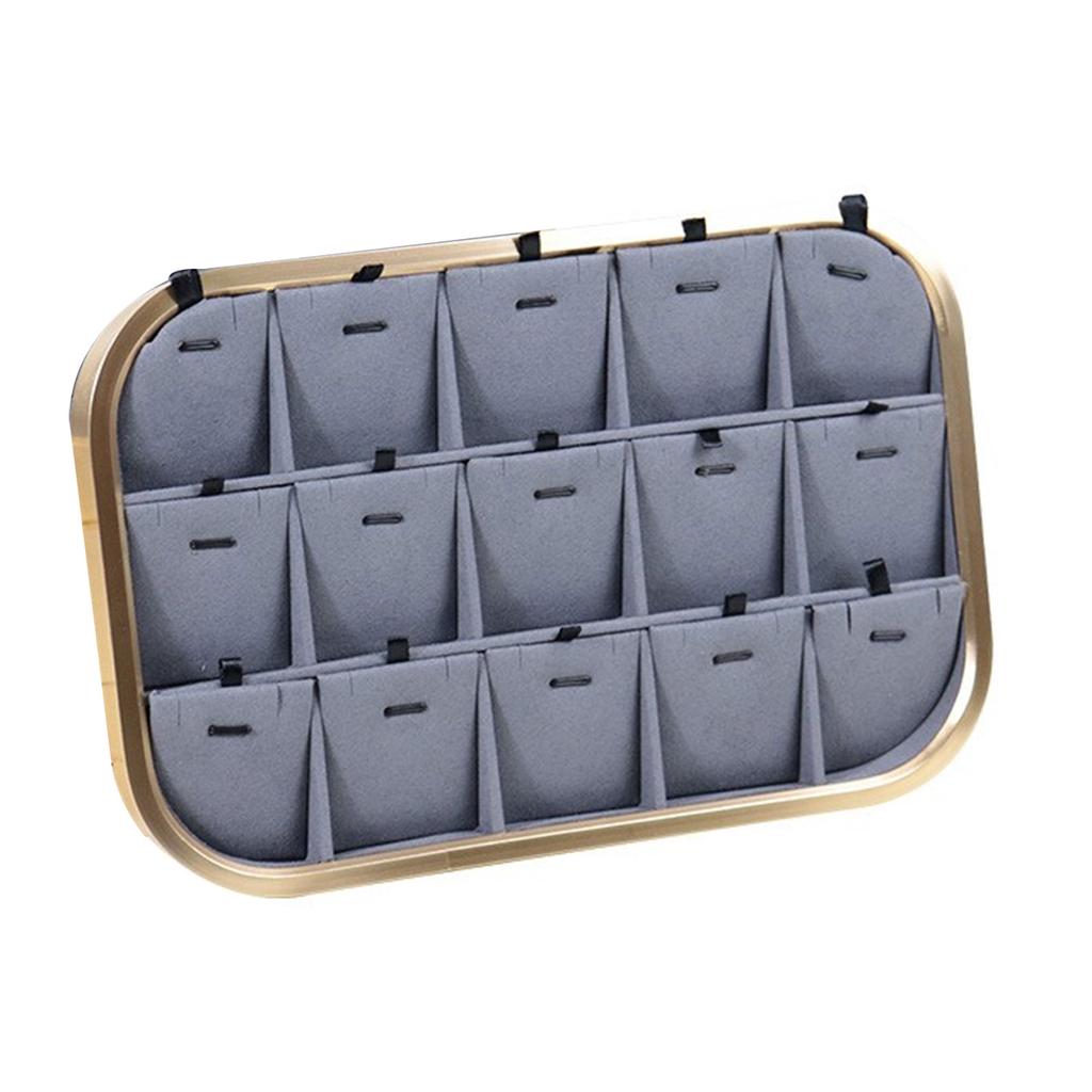 Elegant Jewelry Tray Organizers for Drawer Stackable Storage Case Home Accessory for Stylish Personalize Adornments