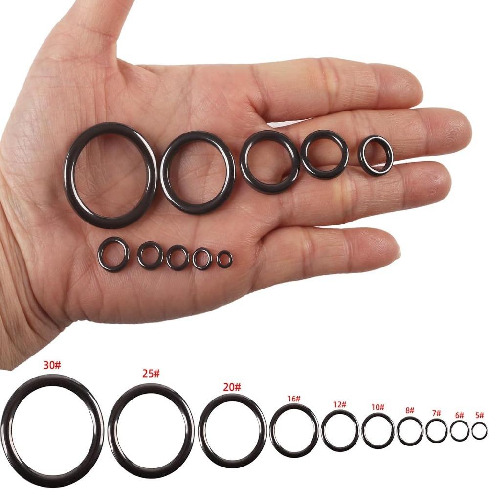 80/120PCS High Hardness Fishing Rod Repair Kit Fishing Rod Eyelets Kit For Rod Maintenance