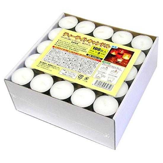 Tealight Aluminum Burn Time 4 100 Candlelight Specialty Shop Candles, Cups, Approx. Hours, Pieces,