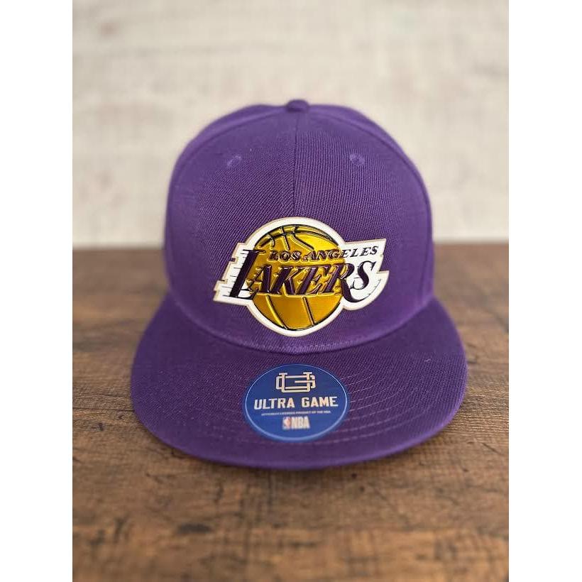 Used Los Angeles Lakers Cap Purple ULTRA GAME