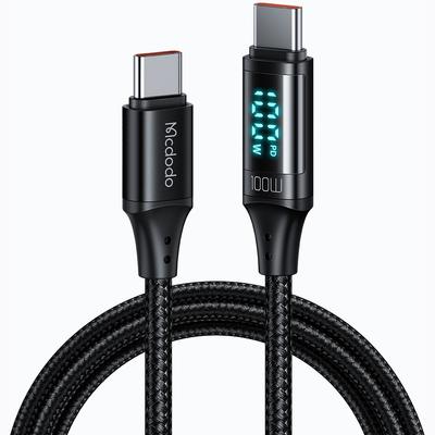 Mcdodo Telefonkabel mit Display Digital Pro Pd USB-C 100 W 1,2 m