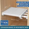 Retractable Wardrobe Shelf Divider and Organizer