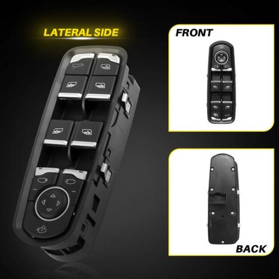 Window Master Power Control 7PP959858 Switch For Porsche Macan Panamera Cayenne