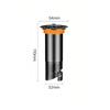 Stainless Steel Floor Drain Core Sewer Extension Tube Floor Drain Anti-Odor Extension Pipe Floor Drain Toilet Sewer Replacement