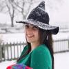 Wool Halloween Witch Hat Witch Design Halloween Party Hat Modern Long Point Hat  Festival Party