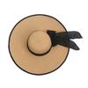 Women's Summer Sun Protection Straw Hat Extra Large Brim Sunshade Hat Beach Seaside Vacation Sun Hat Foldable Hat