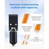 Creality K2 Plus Ceramic Hotend Kit,K2 Plus Quick-swap Nozzle All-Metal Quick-Change Nozzle & 300°C Heating Block Upgrade Parts