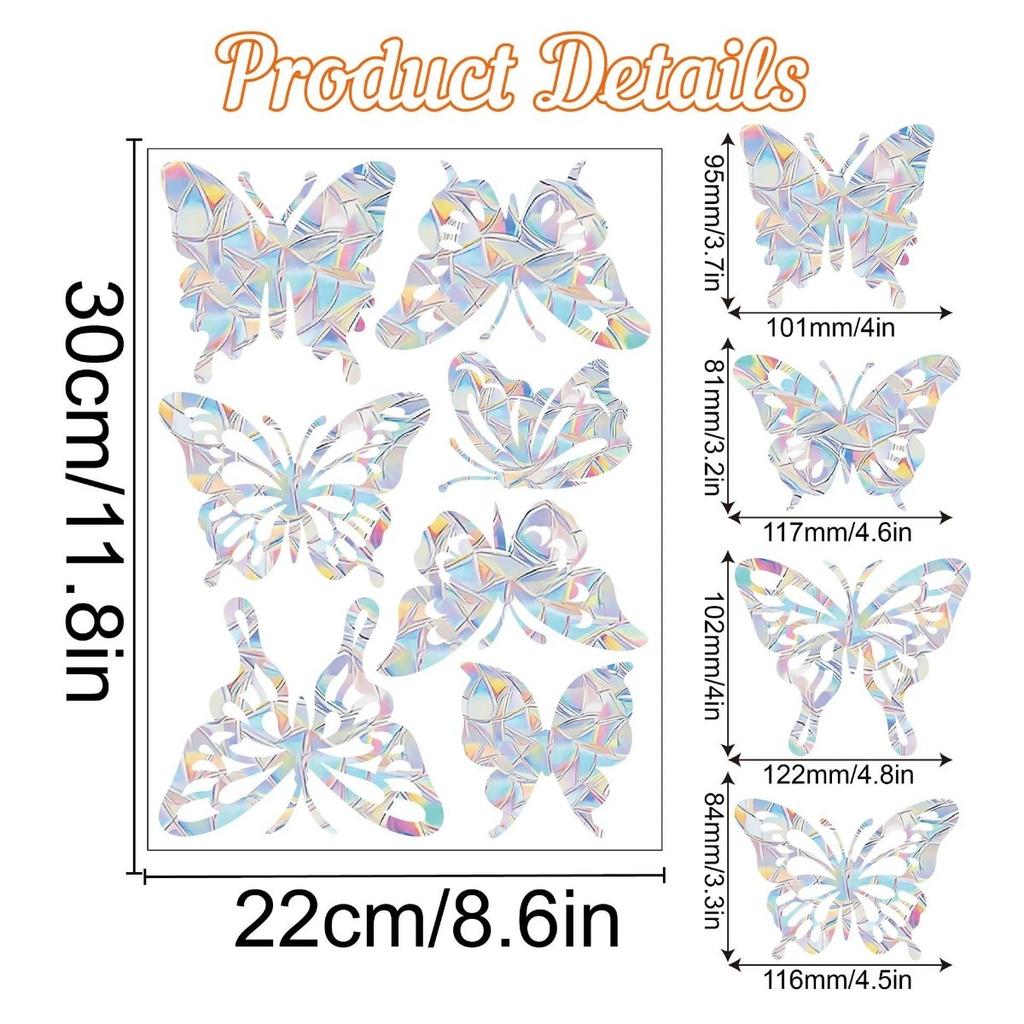 Christmas Windows Rainbow Prism Stickers Rainbow Film for Window Glass Clings Static Removable Suncatcher Decal Sticker