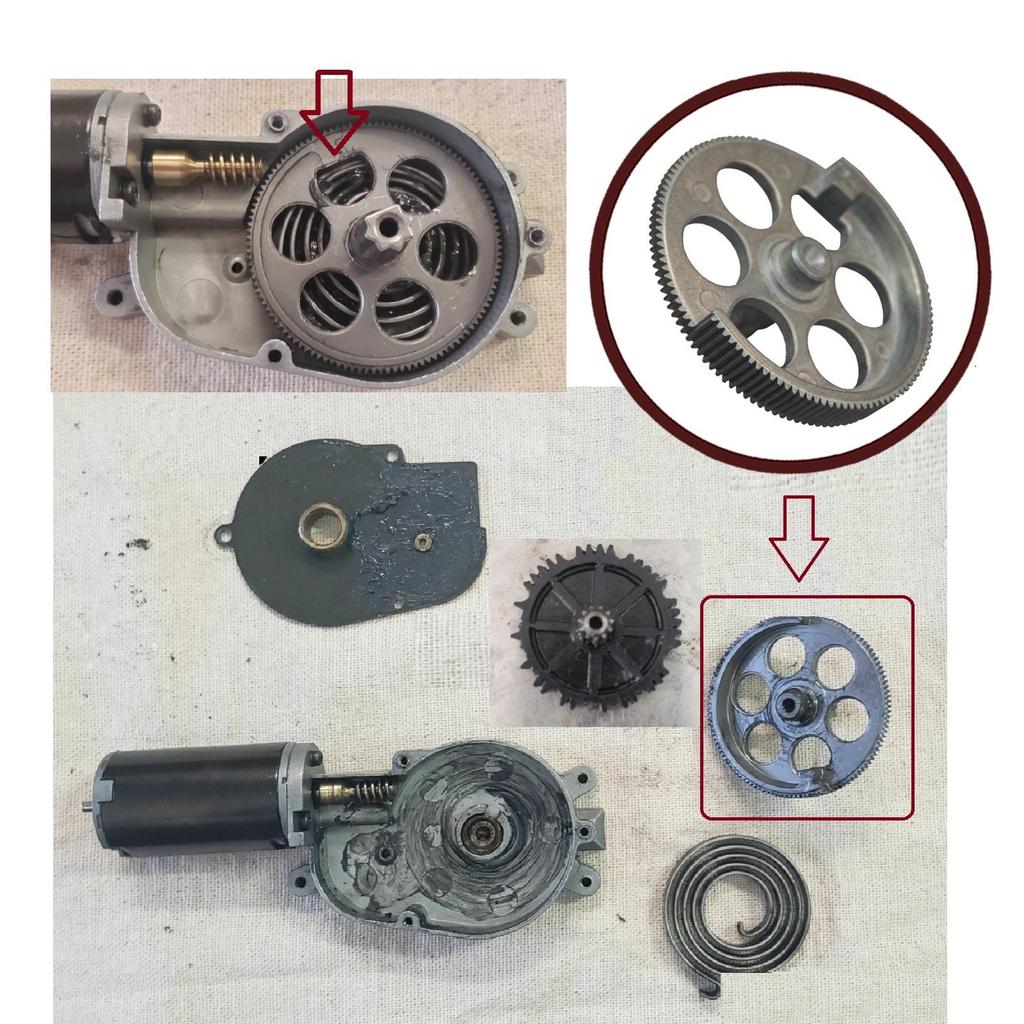 V1EGE549 Motor zadní clony Kovové ozubené kolo AP367890 pro Toyota Avalon 2005-2013