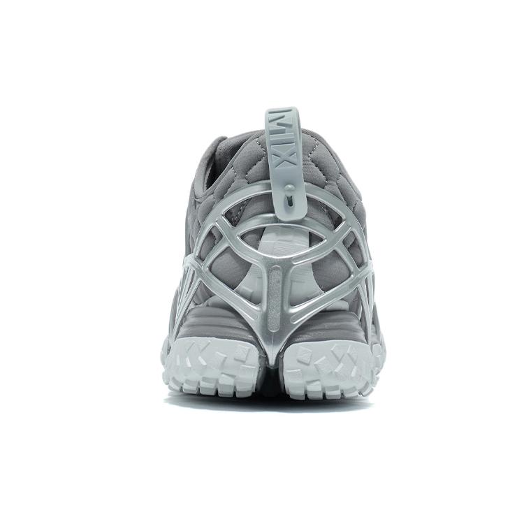 New LiNing Cushioning Anti Slip Wear Resistant Coverage Support Lightweight Low Top Running Shoes Men's Shark Gray ARYR013-2
