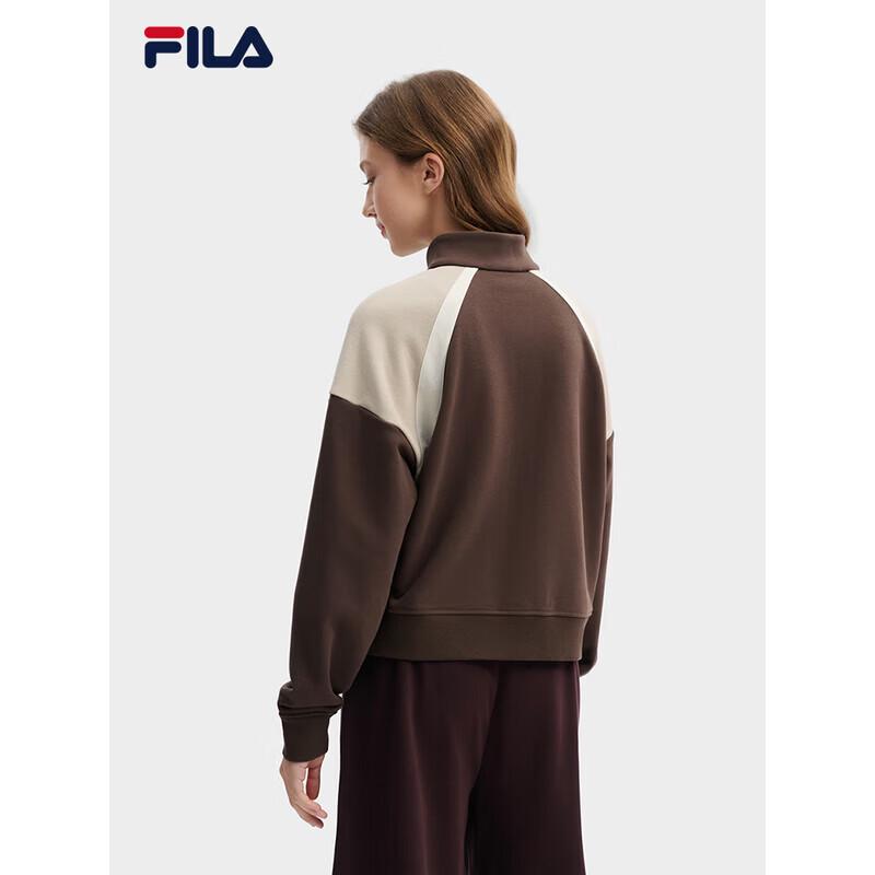Fila Women's Colorblock Knit Pullover Sweatshirt