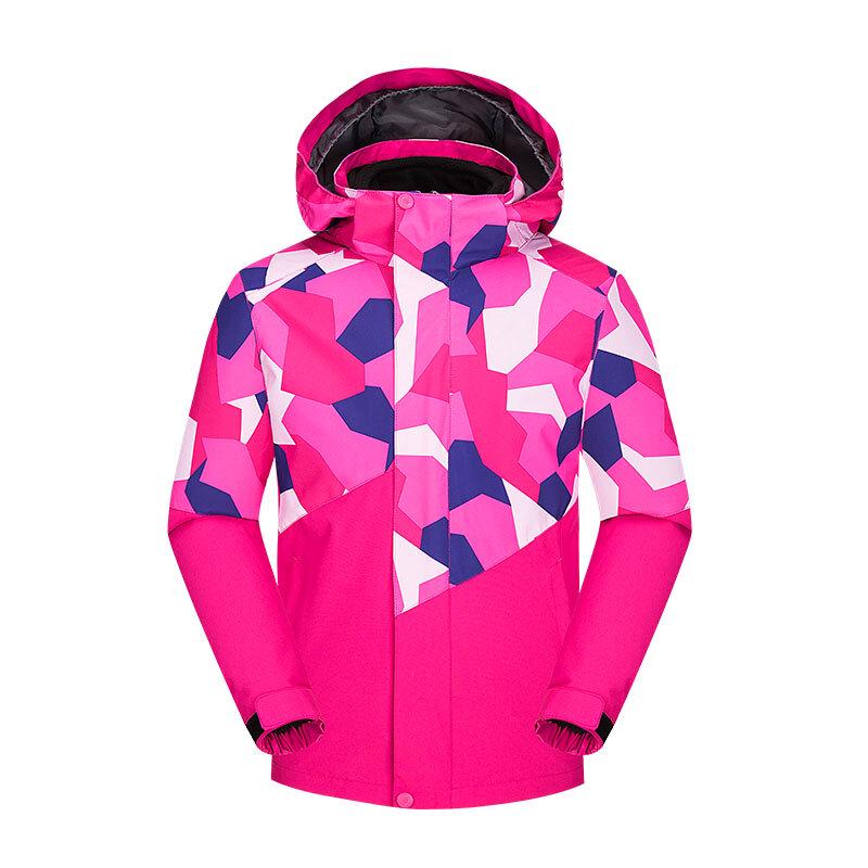 

G·TENNA DX-J2133 Kids Unisex Detachable Fleece-Lined Camo Jacket 150