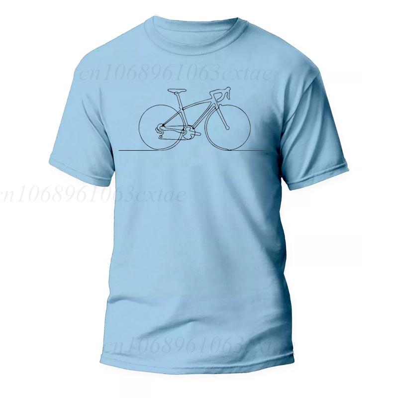 Mountain Bike Cycling Bicycle Cyclist T Shirts Men Women Clothing Hipster T-Shirt Crew Neck Tees Cycling Lover Classic Clothing
