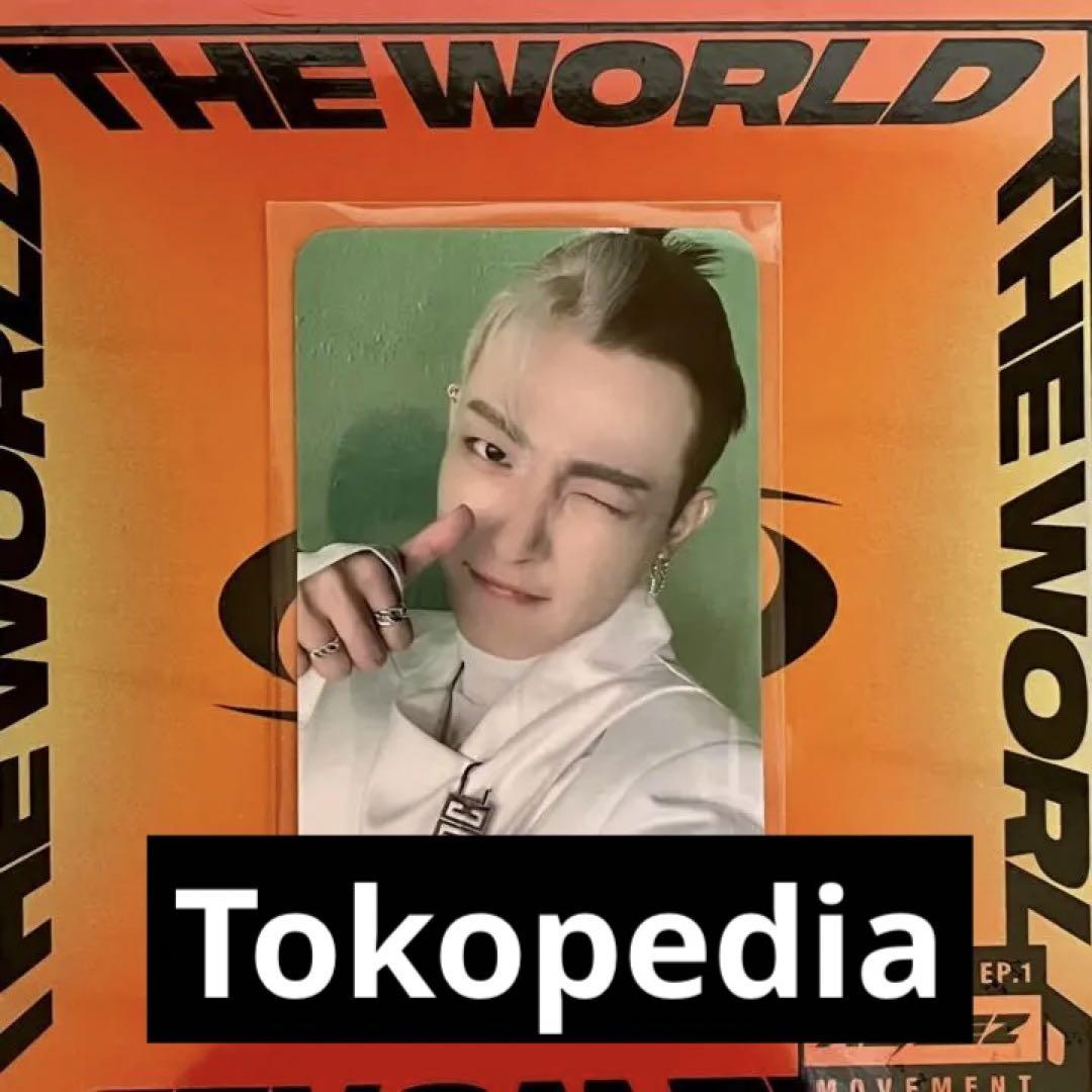 

[USED] ATEEZ MOVEMENT Tokopedia Trading Card Hongjoong