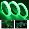 2PCS Glow In The Dark Bicycle Luminous Tapes 3M/5M Self Adhesive Luminous Safety Stickers for Bike Frame Wheels Night Riding