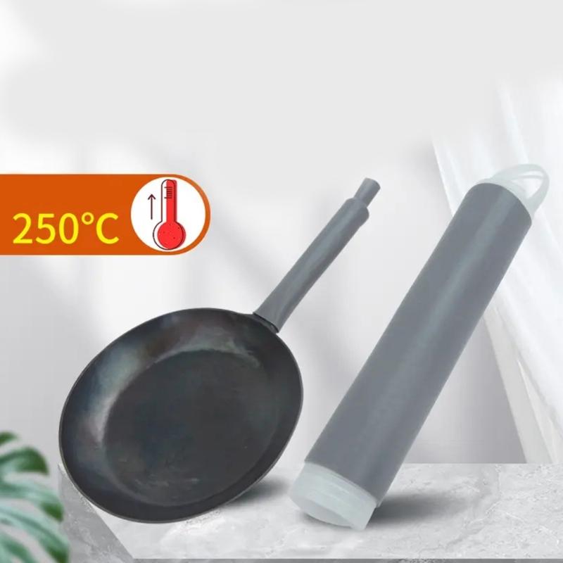 Antiscalding Pots Handle Heat Insulation Rubber Handle Cover Hot Handle Holder Sleeve Protectors Easy Installation