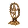 Metal Shiva Idol Natraj Statue Statue for Home Decor - Gold Plated Dancing Shiva Natraja/Natrajan Showpiece Figurine