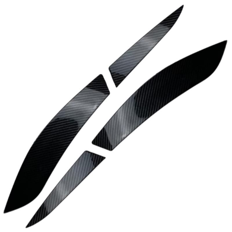 For Volkswagen Golf 6 MK6 GTI R 2009 2010 2011 2012 Rear Tail Light Lamp Eyelid Trim Cover Headlights Eyebrow Eyelids Trim