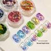 Mermaid Nail Art Mixed Glitter Sequins - Irregular Hexagon Shapes for Decoration