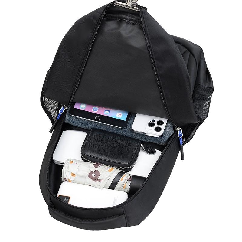 Men'S Backpacks Oxford Waterproof Rucksack Business Computer Bag Casual Travel Backpack Senior High School Student Schoolbag