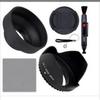 Soft Rubber Lens Hood for Wide Angle and Medium Telephoto (49-82mm)