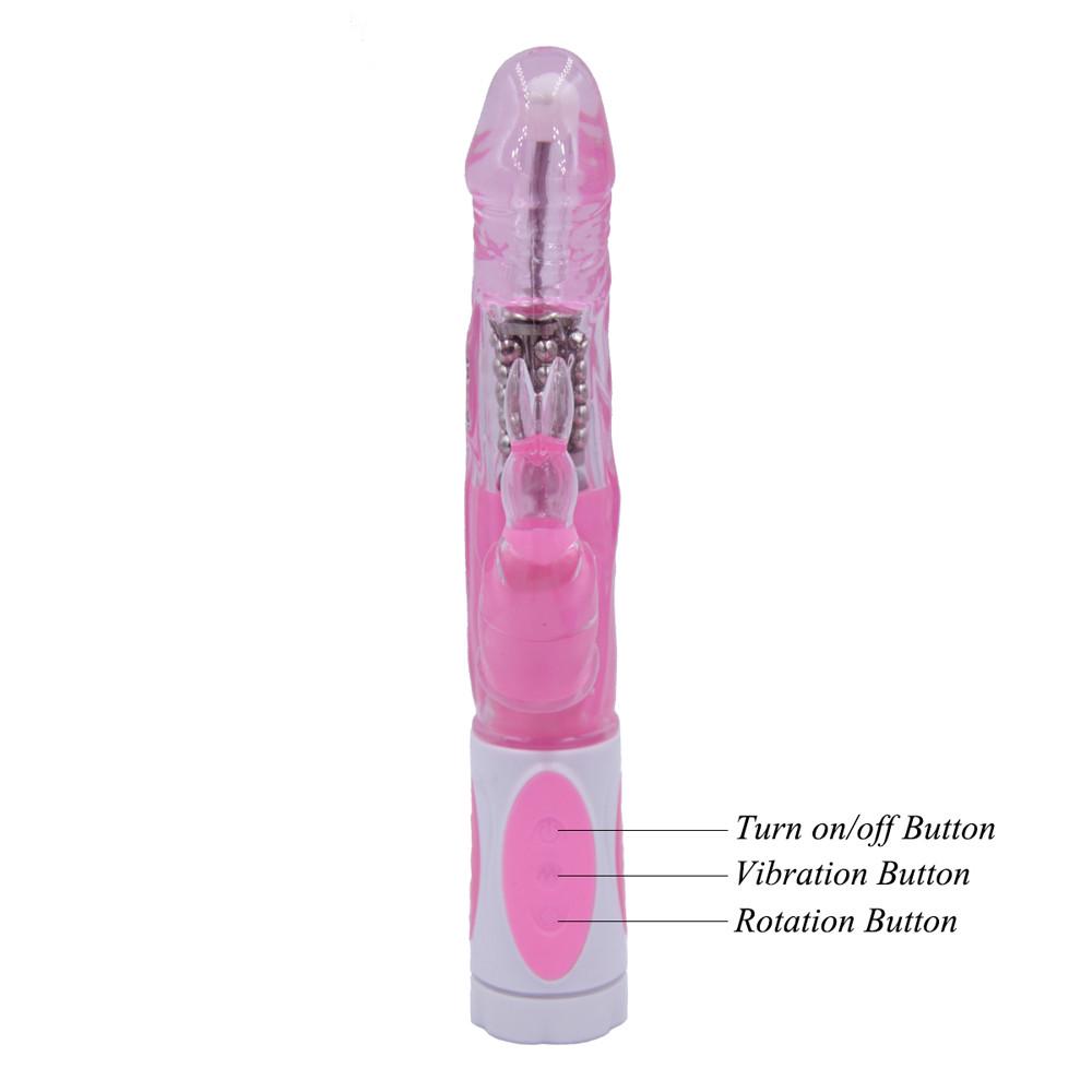 Adult Toy Thrusting Vibrator Dildo G-spot Multispeed Massager Female