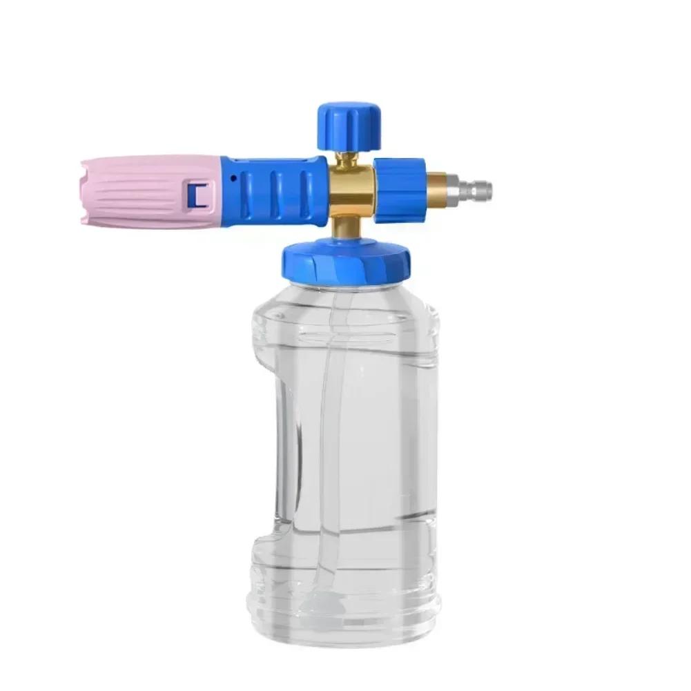 Pressure Washer Foam Attachment Adjustable Foam Ratio Deep Cleaning Sprayer Adjustable Foam Ratio 1000ml Capacity