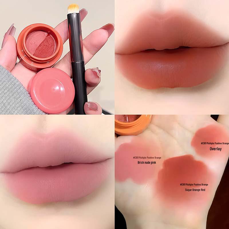 CAPPUVINI Dual-Color Soft-Focus Lip & Cheek Matte Tint Cream