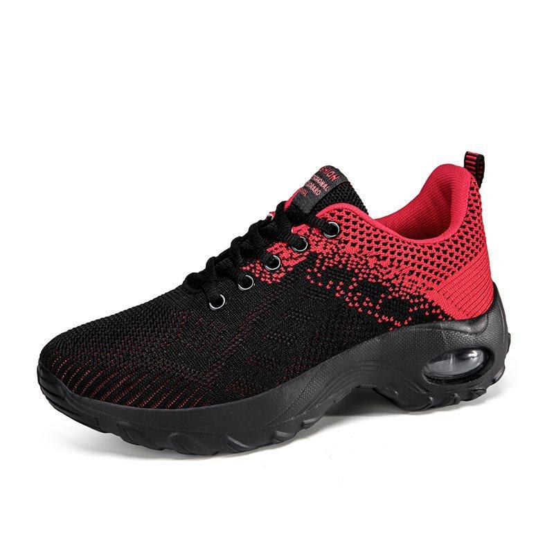 Women's Flying Weaving Sports Casual Platform Shoes