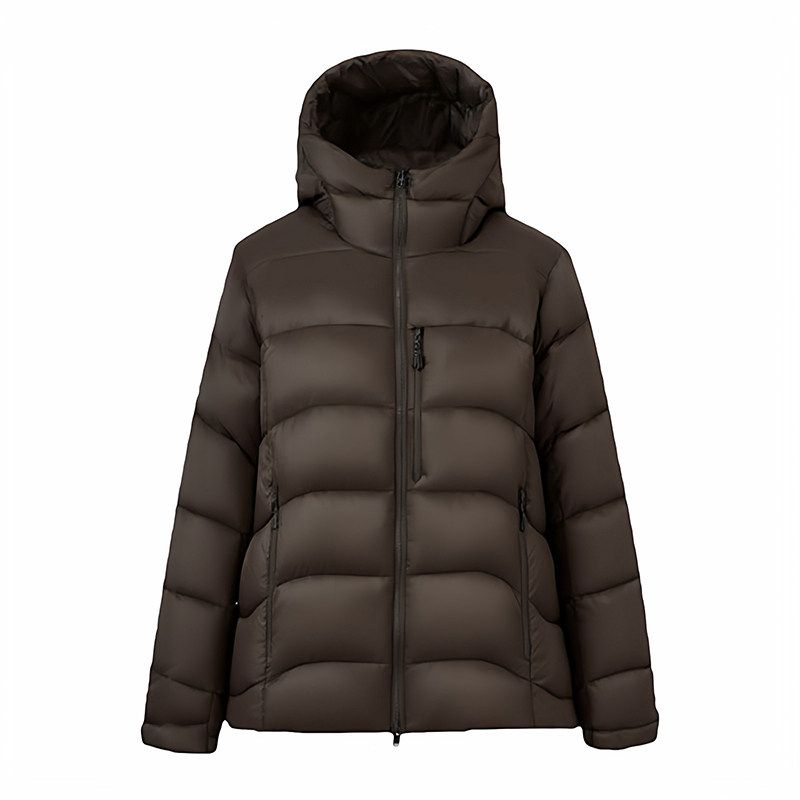 Mountain-Style Outdoor Functional Sports Ribbed down Jacket for Men, Winter Hooded Cotton Coat, Foreign Trade Men's Cotton Clothing Outerwear