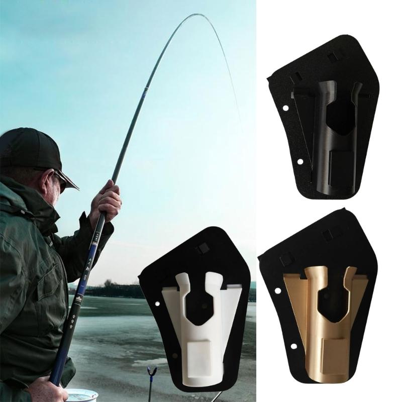 Rod Holder Slide-in Fishing Rod Hip Holsters Quick Draw Waist Belt Inserter Rod Holder Portable Holsters