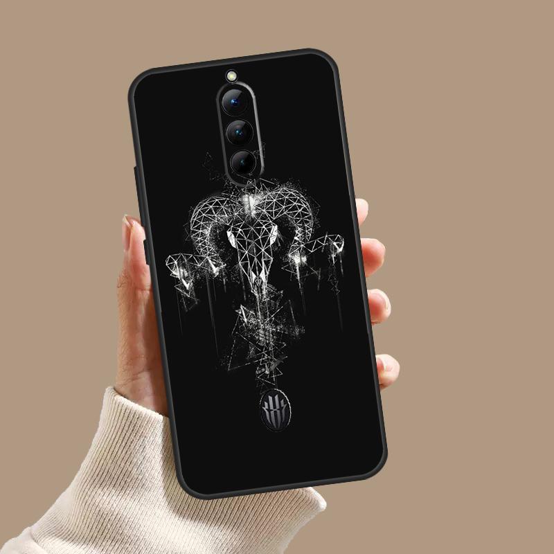 Ram Skull Skeleton Horror Case For ZTE Nubia Red Magic 11 10S 9S 8S 8 9 10 Pro Plus 6 7 6S 7S Pro 5G 6R 10 Air Cover