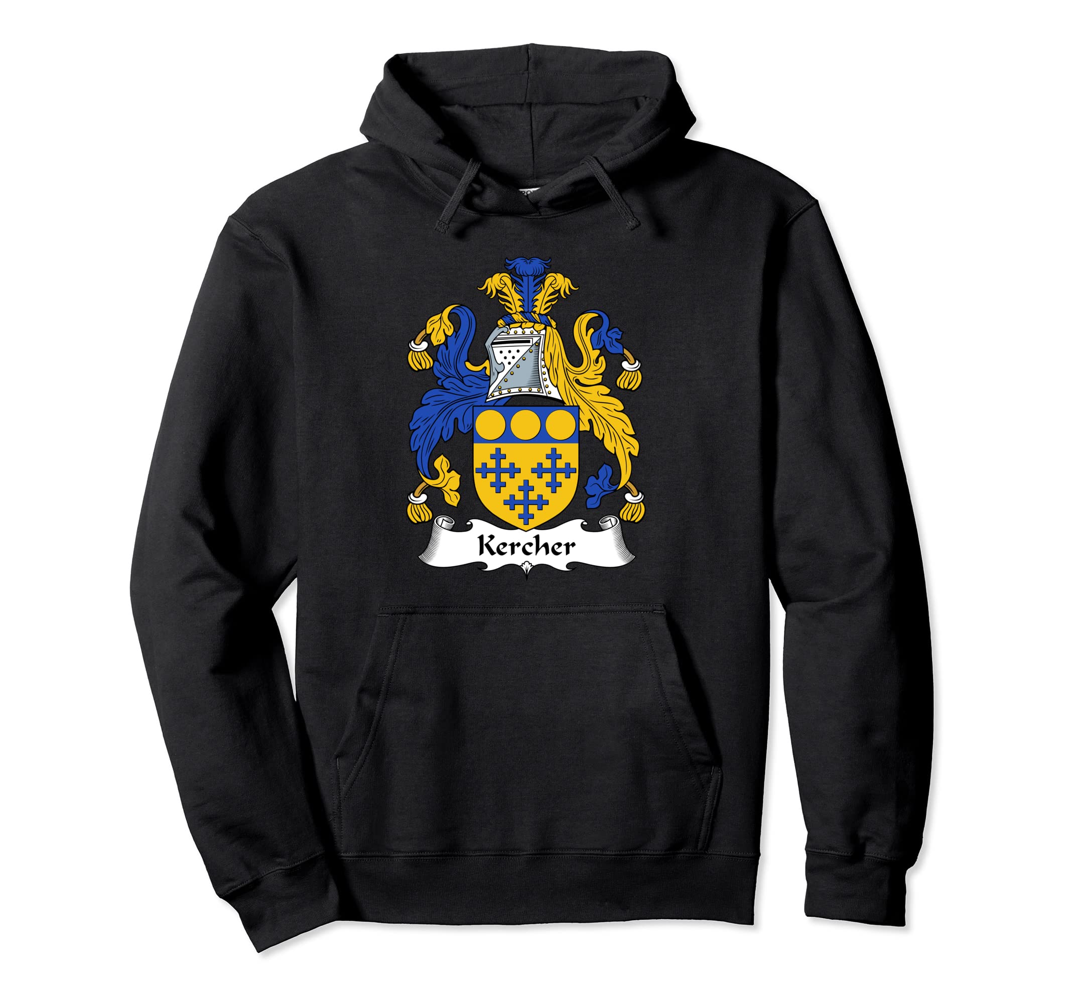 

Kercher - Crest-Family Crest Hoodie