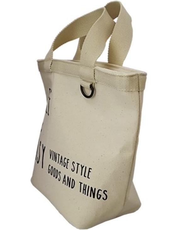 Masakazu Lunch 31 x 27 x 15 cm FREE&EASY Tote, Long, Natural,