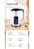 Silent Smart Stainless Steel Electric Kettle with Constant Temperature and Large Capacity