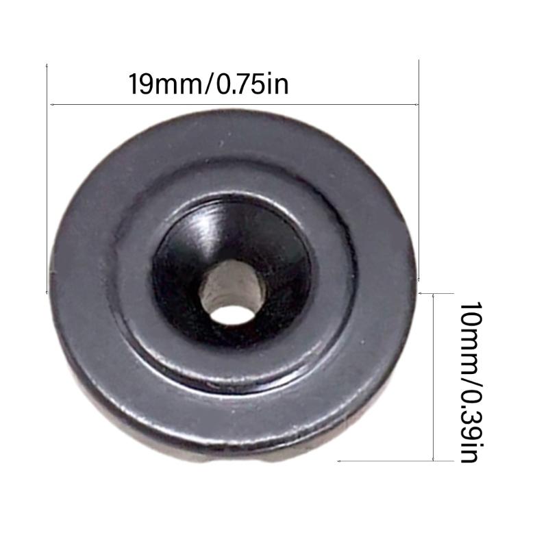 2Pcs Vintage Style String Trees Strings Retainer With Screw  Round Slotted String Retainer Guide Tree for Bass