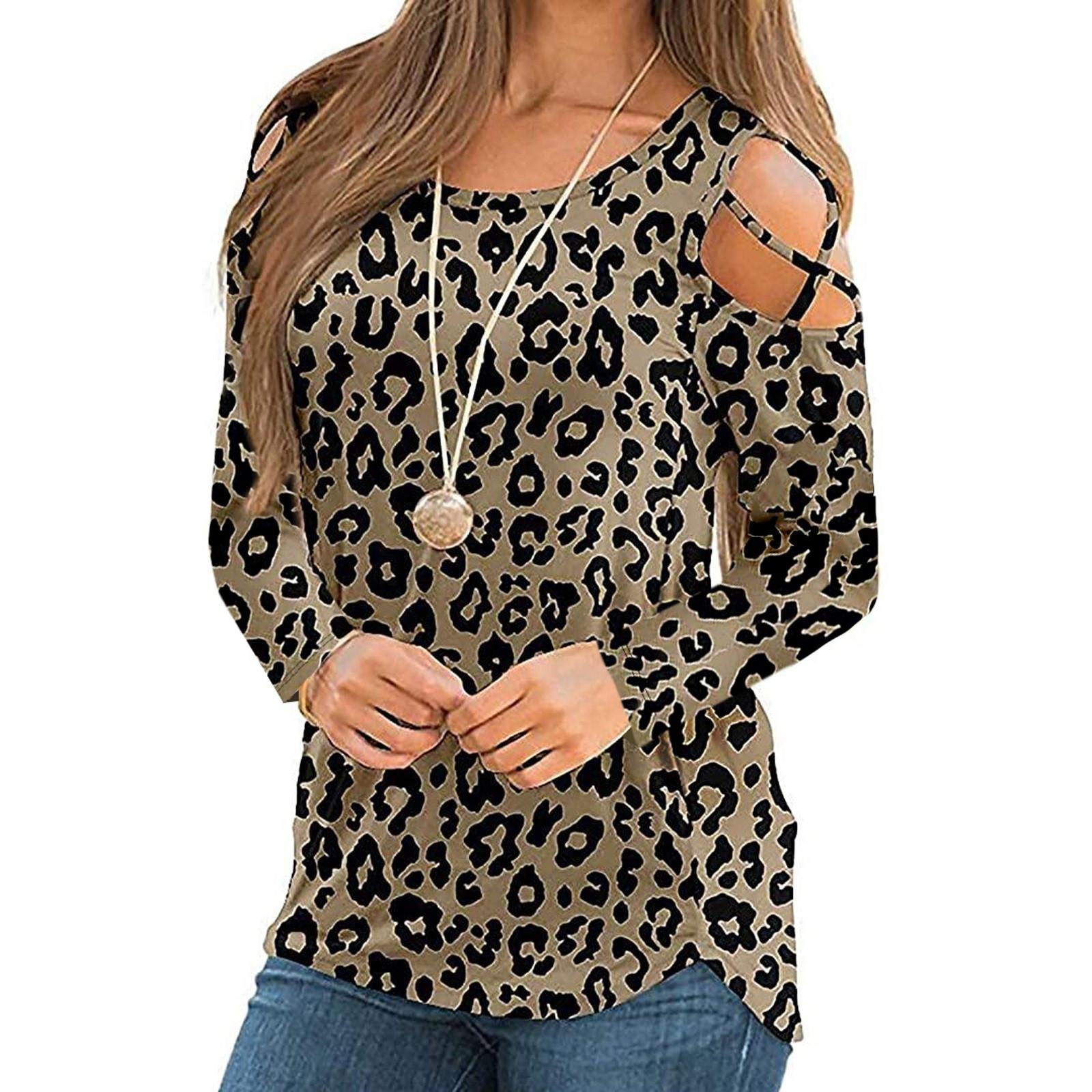 

Women Fashion Loose Solid Long Sleeve T-shirt Top Blouse Pullover XXL