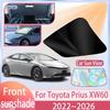 Car Front Windshield Sunshade For Toyota Prius XW60 ~2026 2025 2024 Windshield Sunshade Cover Anti UV Protection Accessories