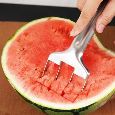 Cortador de Sandía Cuchillo para Fruta Cortador Plato de Fruta Cavador Separador de Sandía Accesorios de Cocina para el Hogar Gadgets Herramientas