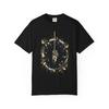 Astronaut Orbital Rift Graphic T-Shirt Black Front Print Comfort Colors 1717