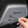 Gorące W204 2025 Dla Benz AMG 2/4 szt. Stylizacja Samochodu 3D Aluminiowe Naklejki Głośnika Audio Odznaka Emblemat Naklejka Dla Mercedes Benz AMG W124 W