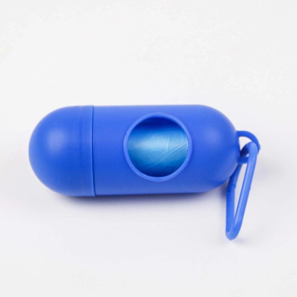 Hundekotbeutel mit Spender und Leinenclip - Leicht duftende Abfallbeutel für einfache Reinigung