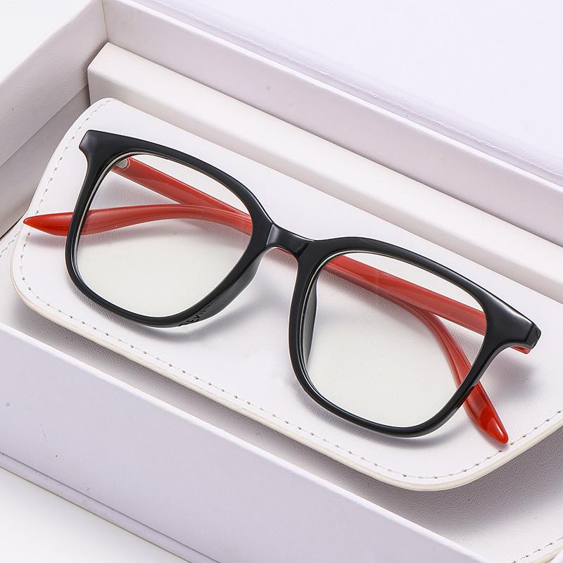 Personalized Square Frame Comfortable Reading Glasses Men Women Fashion High-definition Anti-blue Light Presbyopia Glasses +4.0