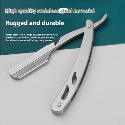 Stara maszynka 1 szt. ręczna męska maszynka do golenia maszynka do golenia maszynka fryzjerska golenie twarzy przycinanie brwi golenie brwi