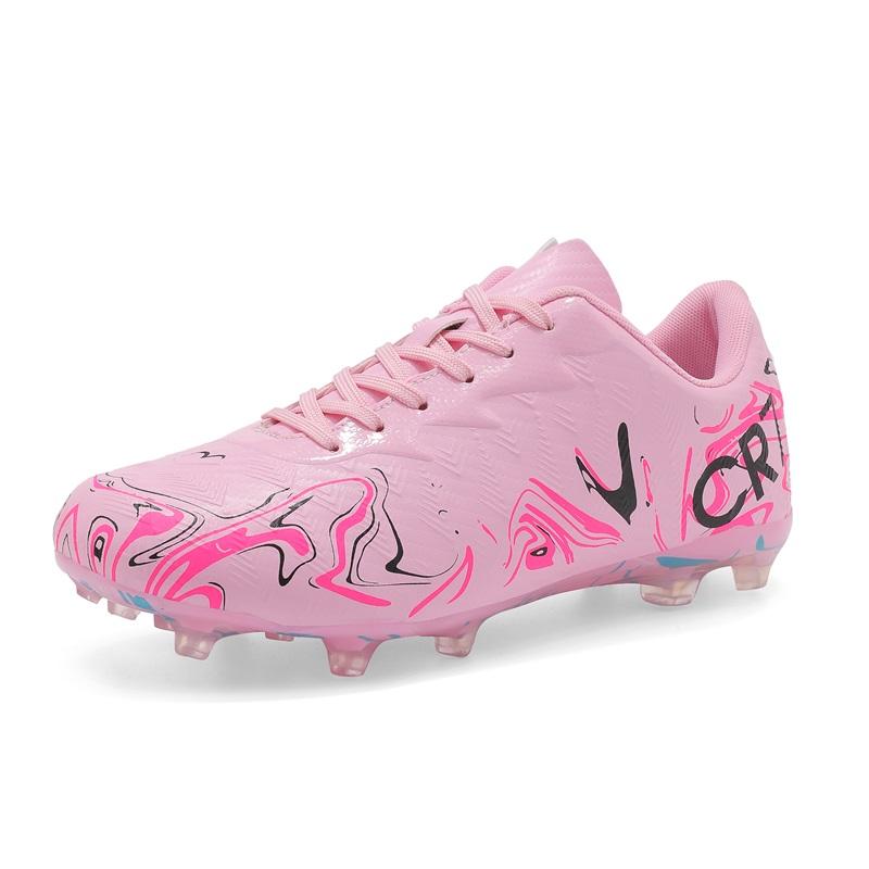 

Male Football Footwear Super Light Sneakers Universal Grass Studs Game Sport Airy Pro Practice Soccer Kicks Soft 35