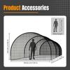 Portable Baseball Softball Batting Cage Net 30x10x8FT 30x13x9FT Outdoor Backyard Training Hitting Practice Equipment Netting New