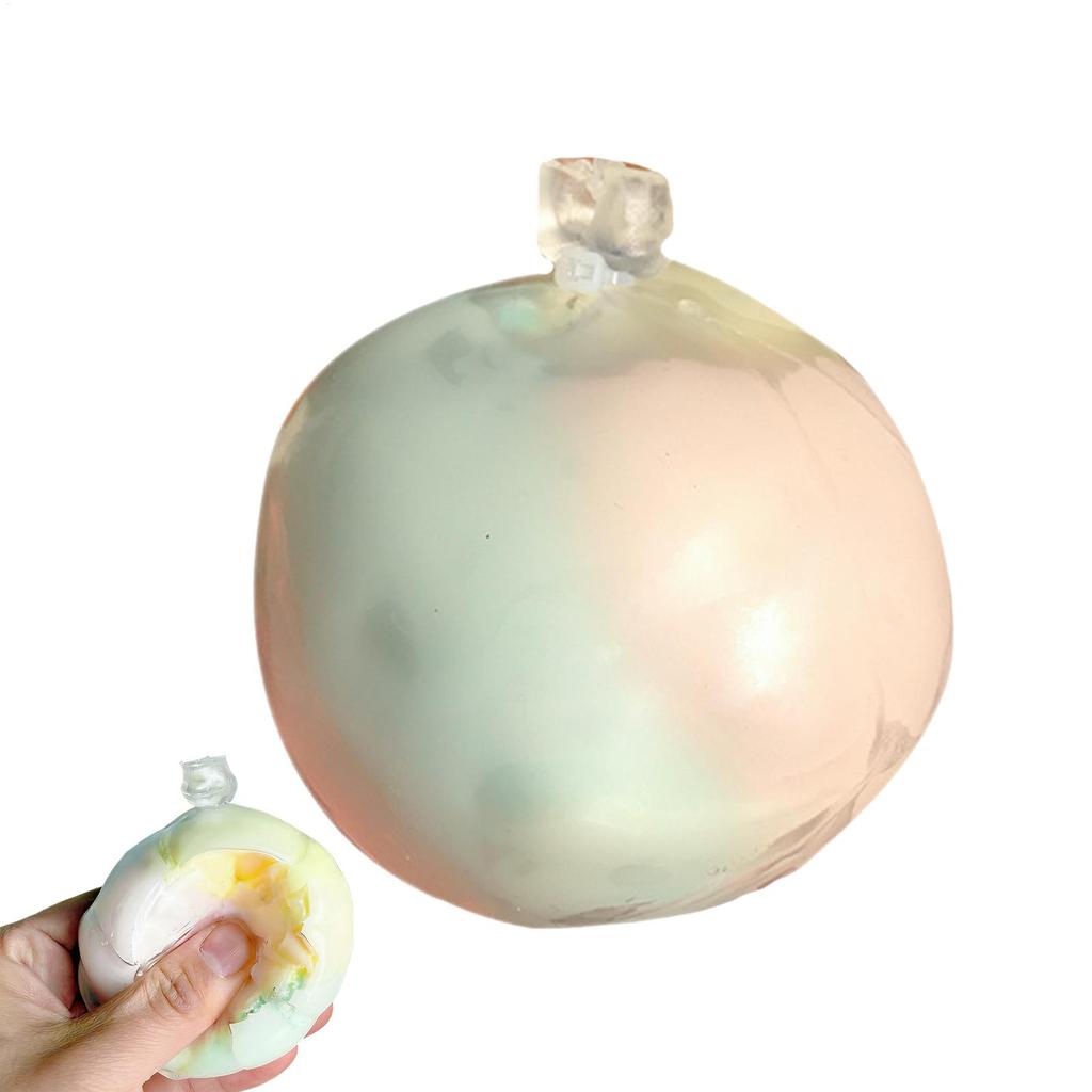 Squishy Stress Balls Slow Rebound Wax Skin Squeeze Toy for Kids Adult Quiet Sensory Fidget Toy Soothing Relieving Stress