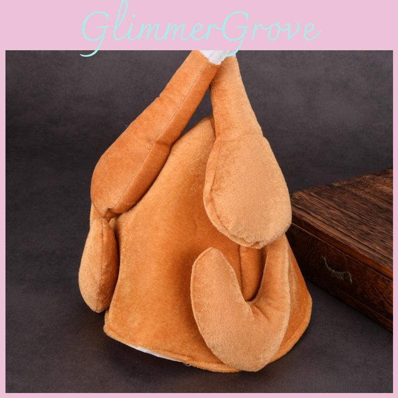 Thanksgiving Hut Hähnchenkeule Truthahn Hut Amüsante Festliche Unterhaltung Schwamm